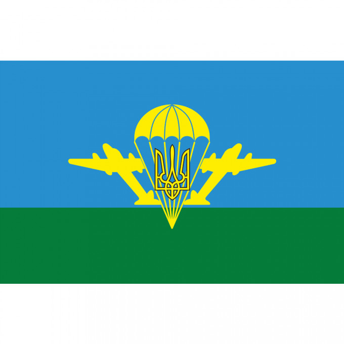 Флаг Россия 90*135 см "За ВДВ"  без надписи без древка