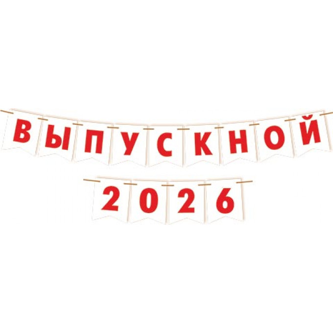 Гирлянда Выпускной 2026/2027