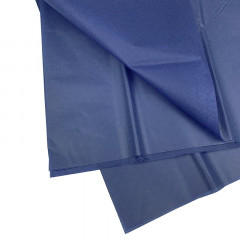 Бумага тишью 51*66 см СИНИЙ 10 листов