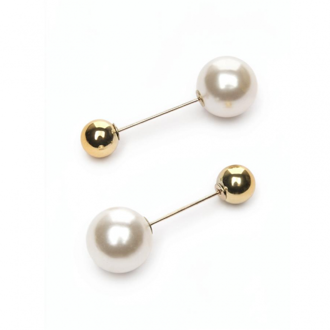 Брошь-игла 4,5 см, золото