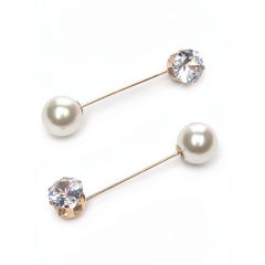 Брошь-игла 5 см, золото