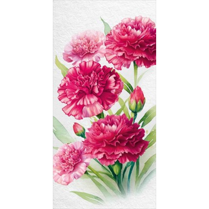 Конверт для денег без надписи (гвоздики)