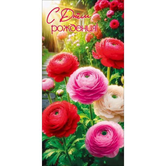 Конверт для денег "С Днём рождения!"