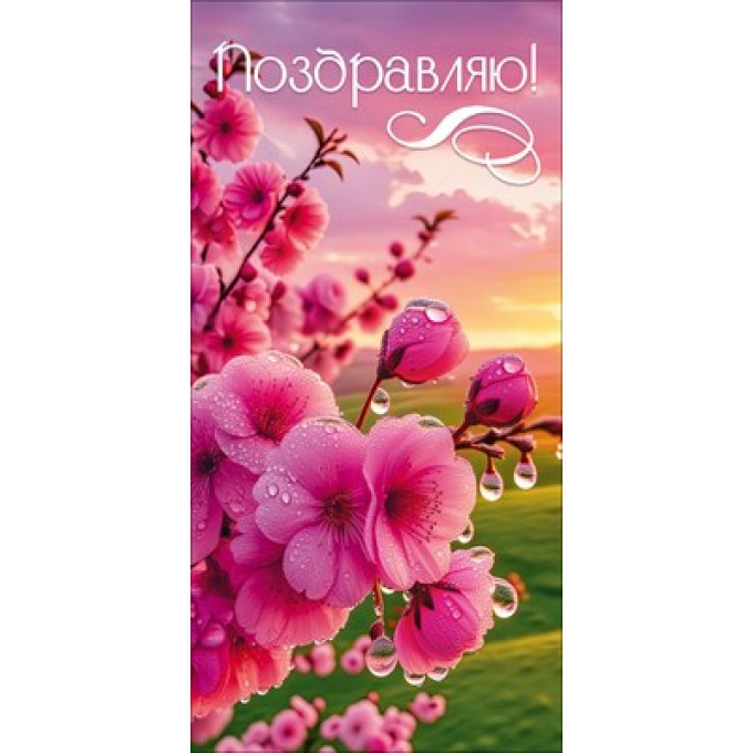 Конверт для денег "Поздравляю!"