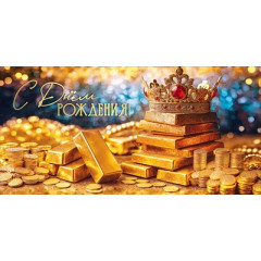 Конверт для денег "С Днём рождения!"