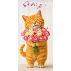 Конверт для денег "От всей души"