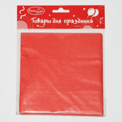 Салфетки Red 33*33см 12шт