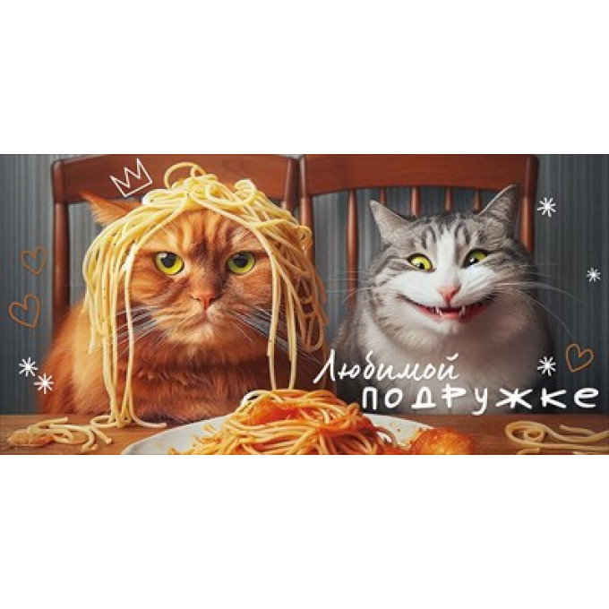 Конверт для денег "Любимой подружке"