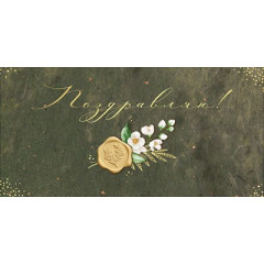 Конверт для денег "Поздравляю!"