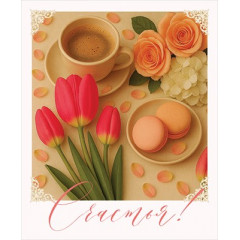 Открытка "Счастья!"