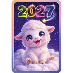 Календарь карманный 2027 (милая овечка)