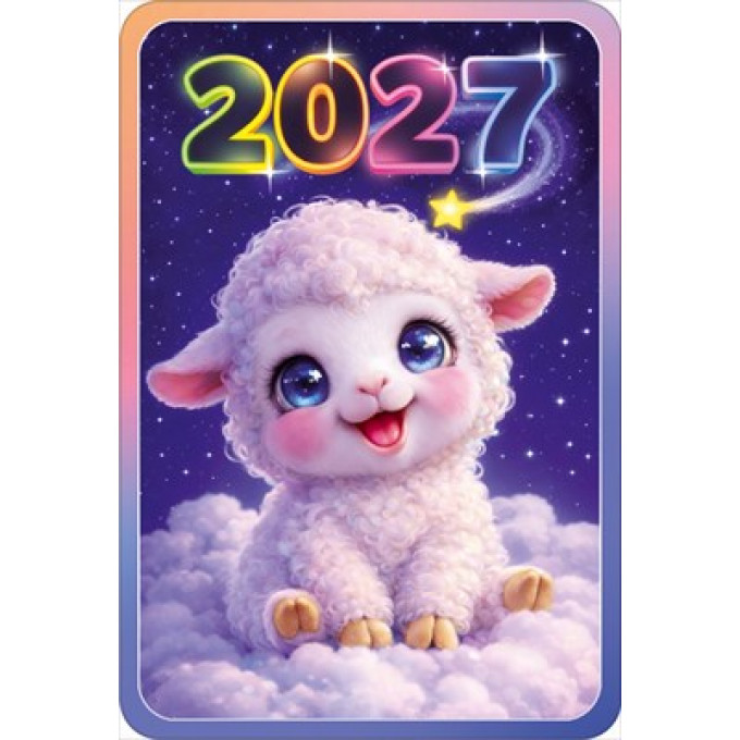 Календарь карманный 2027 (милая овечка)