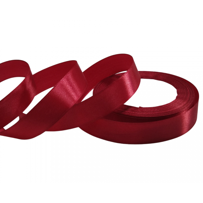 Лента атласная 20мм*25 Y Бордовый