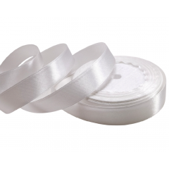 Лента атласная 20мм*25 Y Молочный