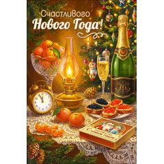 Открытка "Счастливого Нового года!"