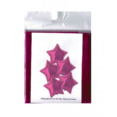 Набор фольгированных шаров 18"/45см ЗВЕЗДА Металлик Fuchsia