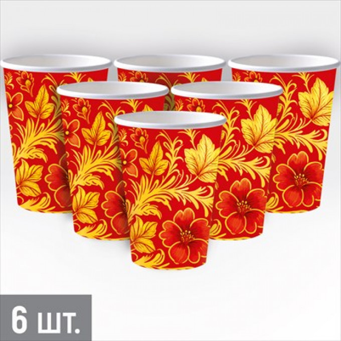 Набор стаканов "Народные промыслы"