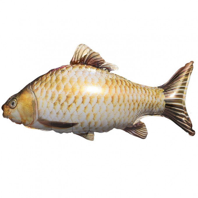 Воздушный шар фольгированный 33"/53см Фигура Рыба