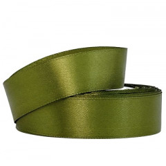 Лента атласная 25мм*25 Y Темно-оливковый