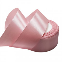 Лента атласная 40мм*25 Y Розовая гвоздика