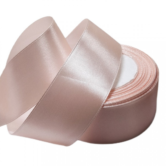 Лента атласная 40мм*25 Y Чайная роза