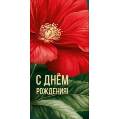 Конверт для денег "С днем рождения!"