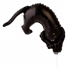 Воздушный шар фольгированный 14" Фигура-мини Пантера 36 см