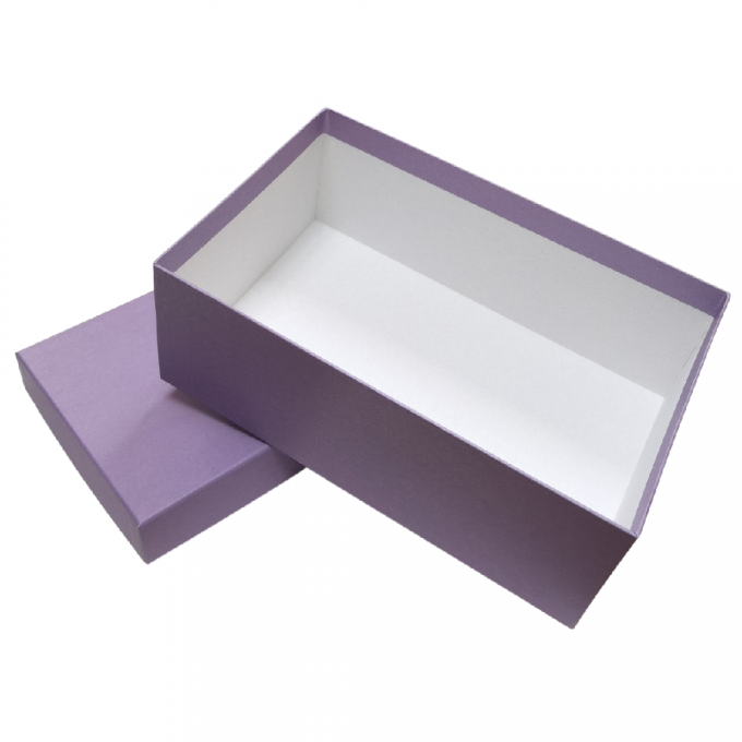 Коробка подарочная Прямоугольник 22*14*8,5 см ЛИЛОВЫЙ