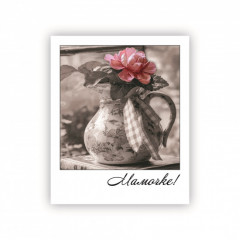 Открытка-фотокарточка Мамочке!