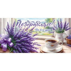 Конверт для денег "Поздравляю!"