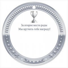 Медаль "СЕРЕБРО"