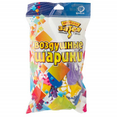 Воздушный шар латексный с рисунком 12" пастель шелкография С Днем Рождения! единорог ассорти