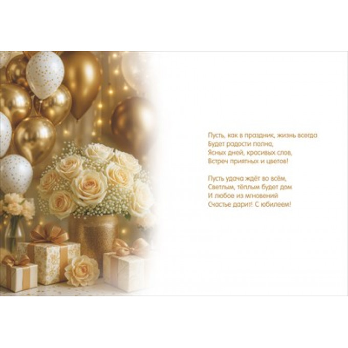 Открытка "С Юбилеем!"