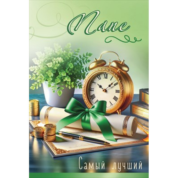 Открытка "Папе. Самый лучший"