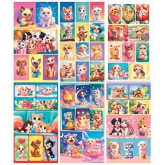 Альбом наклеек Котята и щенята