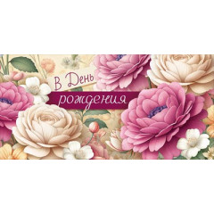 Конверт для денег "В День рождения"