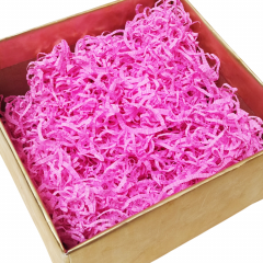 Наполнитель для коробок бумажный Розовый 40гр.
