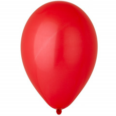 Воздушный шар латексный 12"/45 Пастель Красный/Red