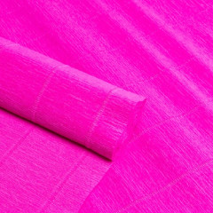Бумага гофрированная простая 180гр 570 светло-малиновая