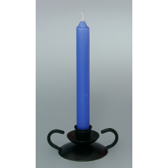 свеча столовая 40 гр голубая 001609