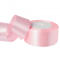 Лента атласная 40мм*25 Y Розовый