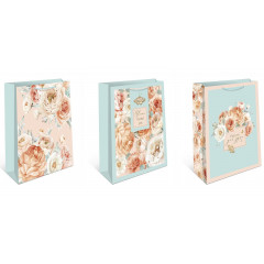 Пакет подарочный 18*22,3*10 см УТРЕННЯЯ НЕЖНОСТЬ (3в*2)