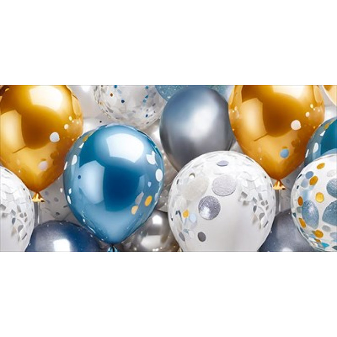 Конверт для денег "Блестящие шары"