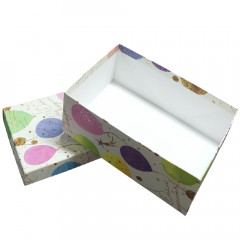 Коробка подарочная Прямоугольник 33*20*13 см ПРАЗДНИЧНЫЕ ШАРИКИ