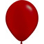 воздушный шар латексный 18" Пастель Красный / Red / 25 шт. / (Колумбия)