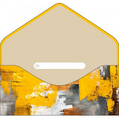 Конверт для денег Веер