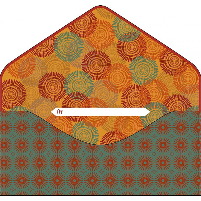 Конверт для денег Орнамент