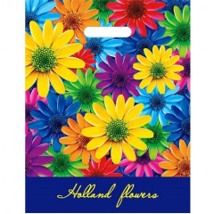 Пакет полиэтиленовый с вырубной ручкой 31х40 см Клумба ламинация