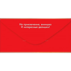 Конверт для денег "С Днём рождения! Морально устал, аморально отдохни"