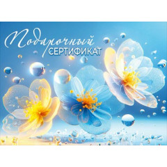 Конверт для подарочного сертификата "Подарочный сертификат"